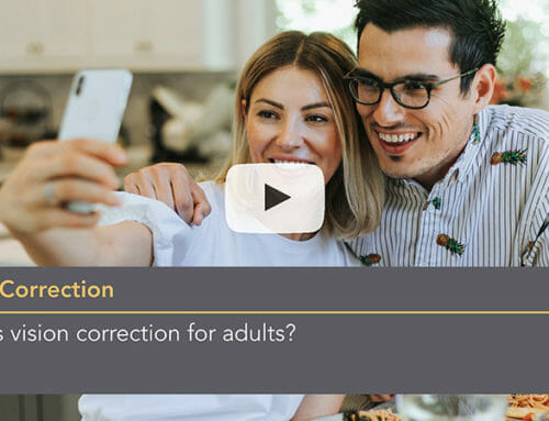 What is vision correction for adults?