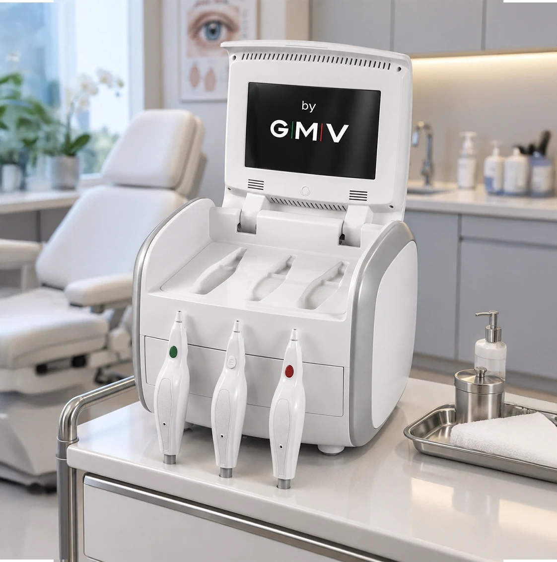 PLEXR® Plus device by GMV in the treatment room